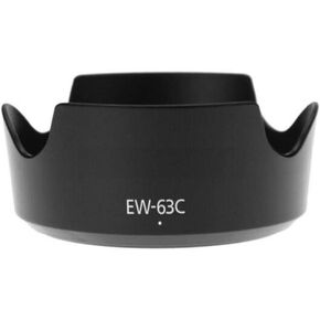 Komet Lens Hood for Canon 90D 77D 1500D w/EF-S 18-55mm f/3.5-5.6 is STM Lens, Replace for Canon EW-63C