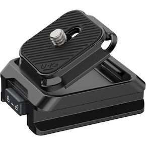 ULANZI CO19 Adjustable Sling Handgrip Gimbal Handle+ULANZI Uka Camera Quick Release Plate and Base Kit C007