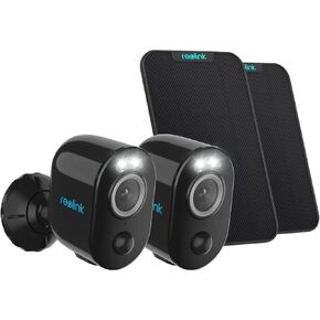 Reolink Argus 3 Pro-2 Pack Back-Camera Camera Solar Camera Outdoor ، Vision 5mp Color Nigh