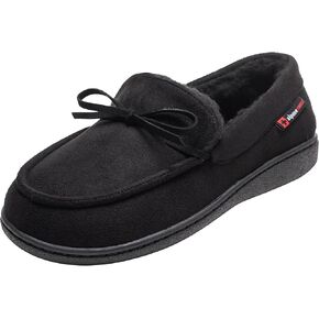 Alpine Swiss Vayla Womens Moccasin Slippers Warm Shearling Comfortable House Shoes