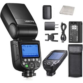 Godox V860III-N Camera Flash Speedlite & Godox XProII-N Wireless Flash Trigger Transmitter Compatible for Nikon Cameras, TTL HSS 2.4G 1/8000s HSS GN60 5300K Modeling Light with 2600mAh Li-ion Battery