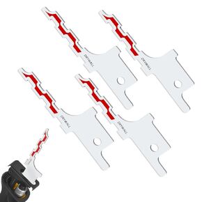دريوال شفرة المنشار متوافقة مع منشار ميلووكي المتبادل ، 48-00-1640 دريوال شفرات SAWZALL 4 PCS