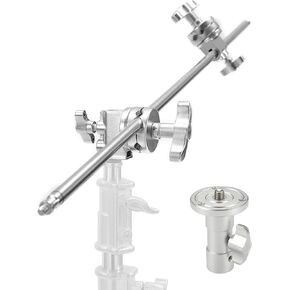 PHOCUS 42inch Grip Boom Arm Bundle with Baby Ball Head Adapter C Stand Camera Mount Adapter