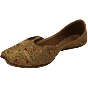 Stop n Style Copper Punjabi Jutti Handmade Jutti Indian Shoes Traditional Shoes Designer Jutti Mojari Shoes Online