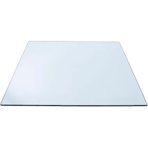 STONELITE FURNITURE Glass Table Top 36" Round - 1/2" Inch Thick Tempered Glass - 48 Pounds - Thick Flat Polish Edge Tempered - Circular Table Top with Rounded Edge - Glass to Put On Top of Table
