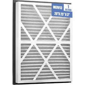 2 Pack 20''x25''x3'' Air Filter Replacement fo Compatible with Zephyr Vgf Series MERV 13 Return Grille Air Cleaner 20''x25''x3'' MERV 13 Air Filter, 20x25x3 Furnace Filter MERV 13