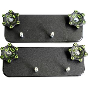 Bow Products XT3 Sextender Fence Bracket for Jessem Roller Guides 04250 - Mounting Plates for Table Saw Guides - Pack of 2