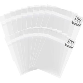 Golden State Art, Pack of 100, 8 3/8x 10 1/8 inches and 11 1/4 x 14 Clear Bags for Mats, Pictures&Crad, Acid-Free