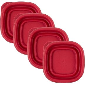 Replacement Lids for Rubbermaid Food Storage Containers - Fits 3-Cup, 5-Cup, and 7-Cup Sizes, BPA-Free and Durable (3-Pack)