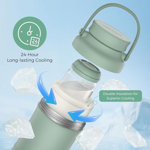Momcozy 22oz الحليب المحمول مبرد و Momcozy ناعم الطفل الحلمة in Saudi Arabia
