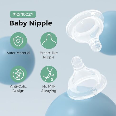 Momcozy 22oz الحليب المحمول مبرد و Momcozy ناعم الطفل الحلمة in Saudi Arabia