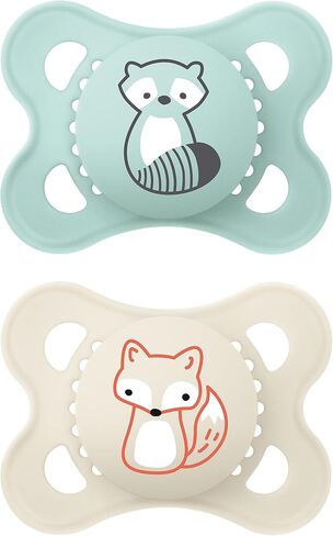 MAM Easy Start Anti Colic Baby Bottle 3 Pack, MAM Original Matte Baby Pacifier 2 Pack for Boy, 0-6 Months in Saudi Arabia