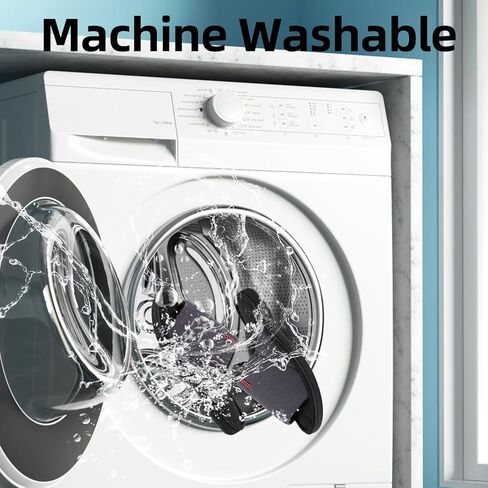 Washable Men's Open Toe House Slippers Lightweight Elastic Top Comfy Slip on Indoor Slippers for Men Breathable Non-Slip Soft Bedroom for All Season Black GreyBlack NavyBlue US8-14 in Kuwait