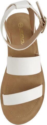 Soda Glory ~ Women Open Toe Multi-Strap Flatform Sandals in Saudi Arabia