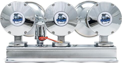 HornBlasters Flatlaw 3-Liter Train Horn Kit, All-In-One Air System - Easy Install - Big Sound in Saudi Arabia