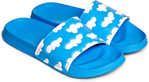Happy Socks Ultimate Summer Pool and Beach Sandal Slides- Clouds and Banana Style in Saudi Arabia