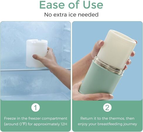 Momcozy 22oz Portable Breast Milk Cooler & Momcozy Natural Baby Bottle in Saudi Arabia