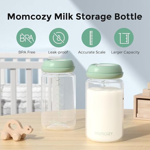 Momcozy 22oz Portable Breast Milk Cooler & Momcozy Natural Baby Bottle in Saudi Arabia