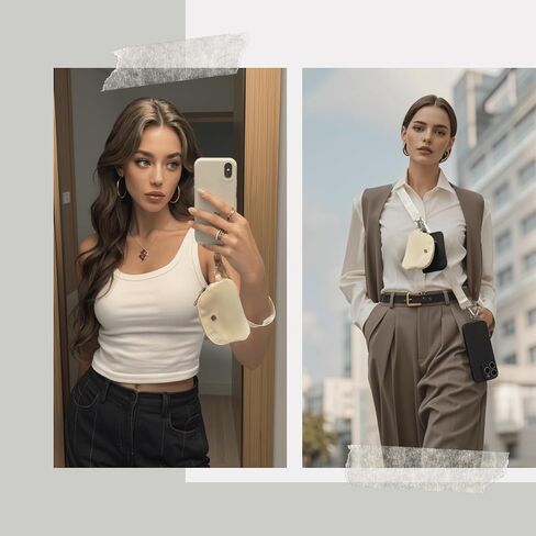 مقطع S & Loyoe و GO حزام للهاتف مع محفظة Crossbody Phone Lanyard حزام قابل للتعديل مع محافظ معصم قابلة للفصل in Kuwait