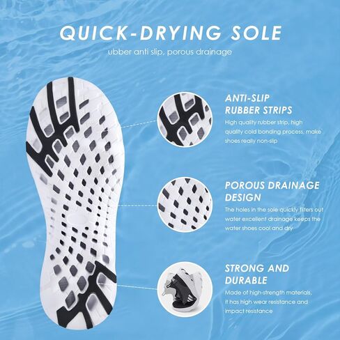 Water Shoes for Men Women Mesh Barefoot Hiking Swim River Shoes Adult Lake Pool Aqua Socks Beach Surfing Kayaking Sport Accessories Camping in Saudi Arabia