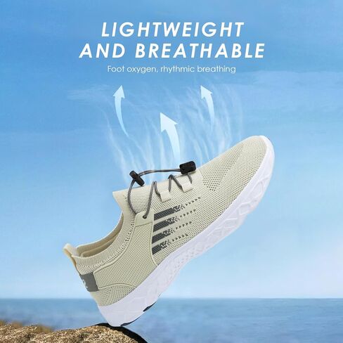 Water Shoes for Men Women Mesh Barefoot Hiking Swim River Shoes Adult Lake Pool Aqua Socks Beach Surfing Kayaking Sport Accessories Camping in Saudi Arabia