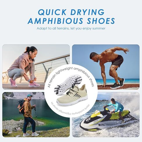 Water Shoes for Men Women Mesh Barefoot Hiking Swim River Shoes Adult Lake Pool Aqua Socks Beach Surfing Kayaking Sport Accessories Camping in Saudi Arabia