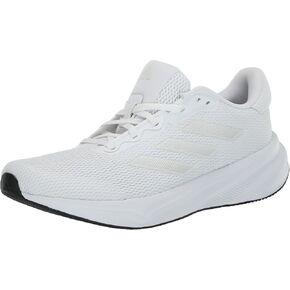 adidas Women's Response Sneaker, White/Zero Metallic/Dash Grey, 12.5