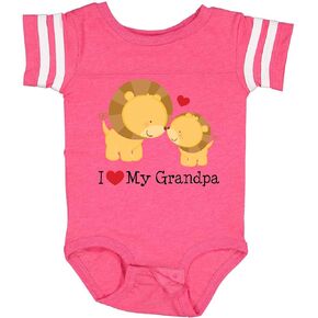 inktastic I Love My Grandpa Baby Bodysuit