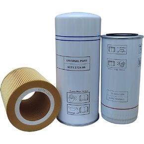 Filter Kit 6221372400 Air/Oil Separator 6211472200 Oil Filter 6211472300 Air Filter Compatible With Air Compressor Filter