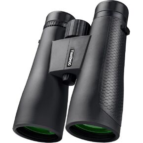 12x50 Binoculars for Adults High Powered Binoculars Waterproof Compact Binoculars with Low Light Night Vision for Hunting Outdoor Sports Concerts Bird Watching Black