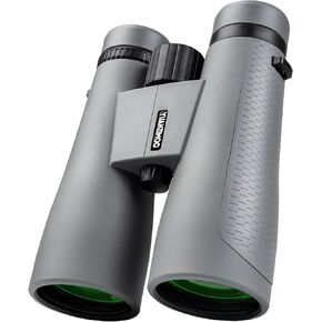 12x50 Binoculars for Adults High Powered Binoculars Waterproof Compact Binoculars with Low Light Night Vision for Hunting Outdoor Sports Concerts Bird Watching Grey