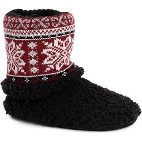 Muk Luks Women's Foldover Bootie Slipper