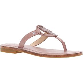 Frye Taylor Logo Sandal - صندل جلدي متميز للسيدات ، تصميم مريح ، أحذية أنيقة غير رسمية للارتداء اليومي