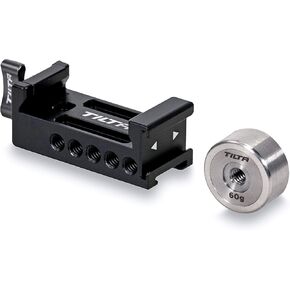 Tilta Quick Release Baseplate Counterweight Adapter | Compatible with RS4 PRO / RS4 / RS3 PRO | Supports Counterweight on The Front and Back of The RS2/RSC2 Mounting Plate| TGA-BCA