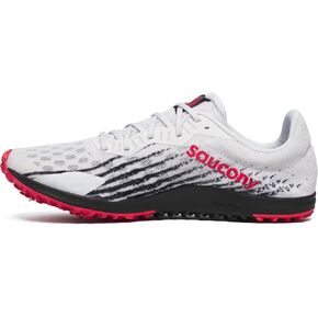 Saucony Women's Kilkenny XC 9 Spike Sneaker, White/Black, 6