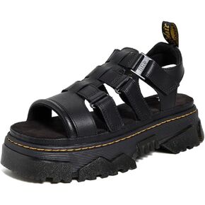 Dr. Martens Women's Mattison 3s Black Athena Sandals