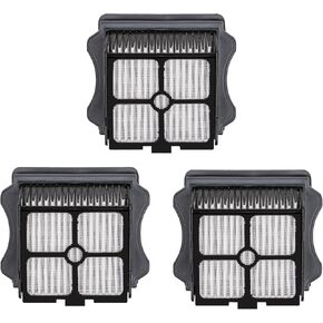(3 Pieces) iFloor 3 HEPA Filter Compatible for Tineco iFloor 3/ Floor One S3/ Floor One S5/ Floor One S5 Pro 2, Lightweight Wet and Dry Vacuum, Cordless Hardwood Floor Cleaner Filter Replacement Parts