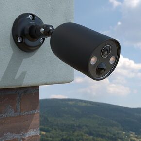 قوس تصاعد القطب وغطاء الجلد السيليكون لكاميرات TP-Link Tapo Magcam 2024 PCMAG (Tapo C425) و Tapo Solarcam 2K Cameras Cameras