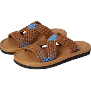 Free People Women's Edge Water Woven Sandal Flat