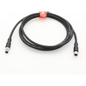 DRRI 8Pin M8 Connector Male to Female Aviation Sensor Connector PVC Shielded Electrical Cable for Industrial Automation Devices