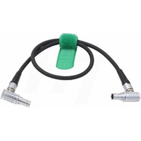 HangTon Nucleus M Motor Connection Cable Right Angle 7 Pin to 7-pin for Tilta Daisy-Chained Data (45cm RA-RA)