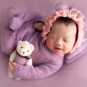 Newborn Photography Props Baby Girls Photo Shoot Outfits Cute Hat Romper Pillow Infant Baby Boy Photoshoot Props Costume