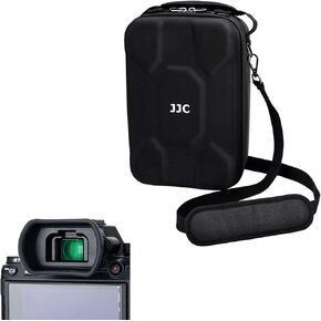 Camera Eyecup + Hard Camera Pouch：Camera Eyecup for Sony with Hard Camera Travel Carrying Case