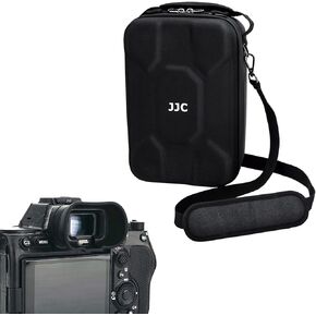 Camera Eyecup + Hard Camera Pouch：Camera Eyecup for Sony with Hard Camera Travel Carrying Case