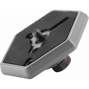 Camera Hexagonal Quick Release Mounting Plate, 1/4-20-Inch Thread Screw Camera Hexagonal Quick Release Plate for 030‑14 RC0 3063 Photo Studio Acces
