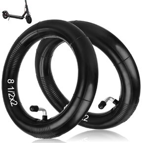 8.5 Inches Electric Scooter Tires 50/75-6.1 Compatible for Gotrax Gxl V2/Xiaomi M365/Pro/1S Electric Scooter Outer Tire 8 1/2X2 Tube Tire Replacement Inner(Straight Valve Stem)(1 Set)