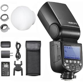GODOX V860III-C Flash Speedlite for Canon with ML-CD15 Dome Diffuser