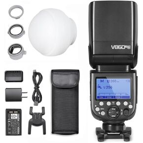 GODOX V860III-N Flash Speedlite for Nikon with ML-CD15 Dome Diffuser