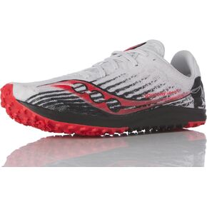 Saucony Women's Kilkenny XC 9 Flat Sneaker, White/Black, 6.5