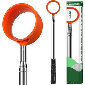 SPEENSUN Golf Ball Retriever Telescopic,Golf Ball Water Retriever,Max 12/15 Ft Lightweight Aluminum Alloy Golf Ball Grabber,Not Easy to Break and No Corrosion Golf Ball Retriever for Water and Bushes